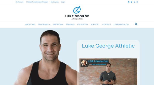 lukegeorgeathletic.com