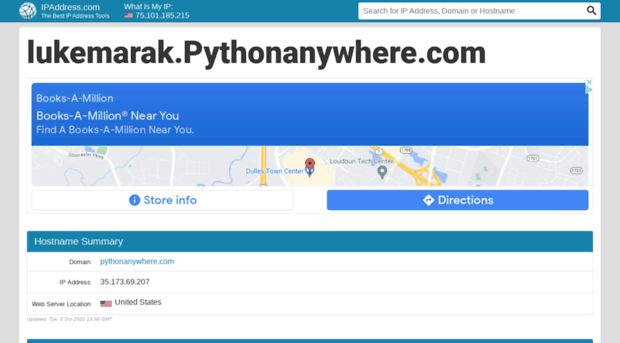 lukemarak.pythonanywhere.com.ipaddress.com