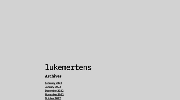 lukemertens.com
