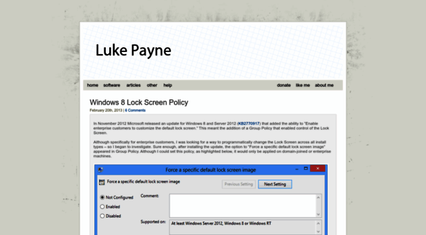 lukepaynesoftware.com