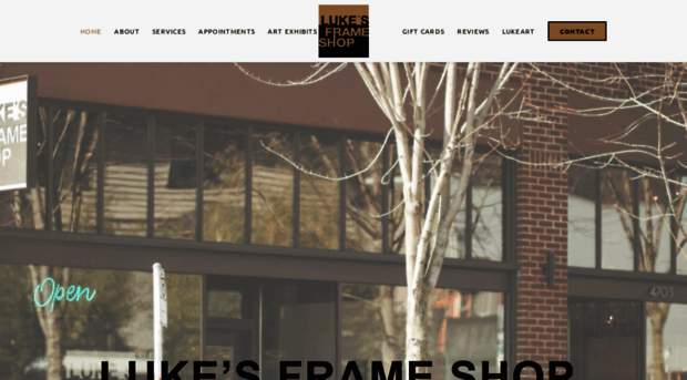 lukesframeshop.com