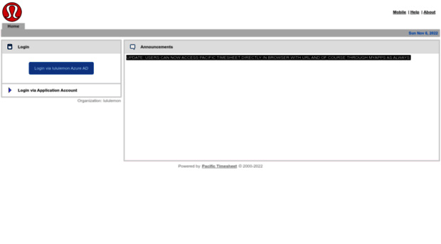 lululemon.pacifictimesheet.com