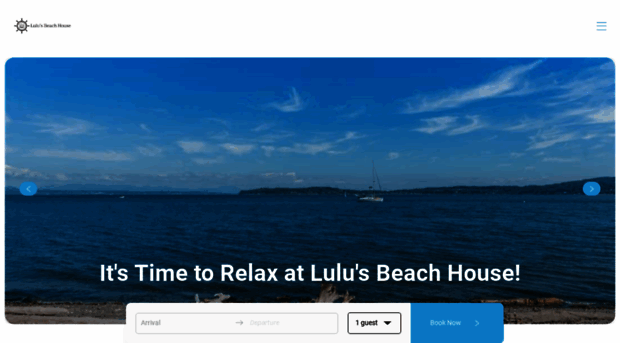 lulusbeachhouserental.com