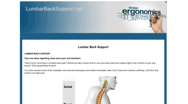 lumbarbacksupport.net