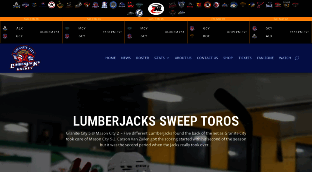 lumberjackshockey.com