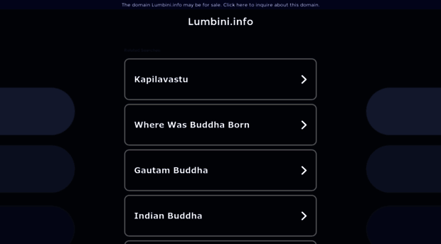 lumbini.info