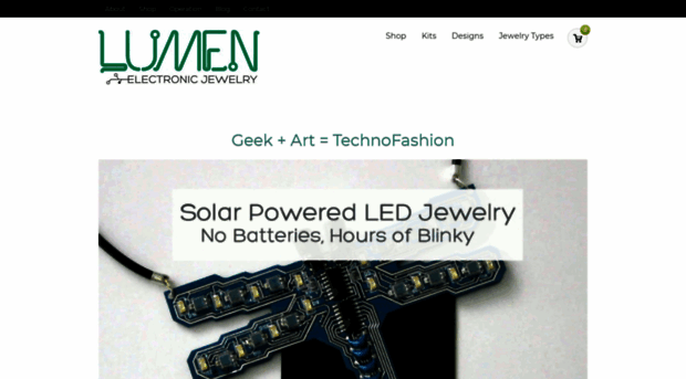 lumenelectronicjewelry.com