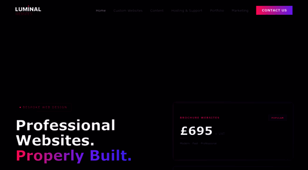 luminalwebsites.com