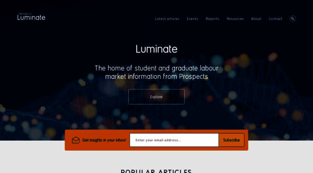 luminate.prospects.ac.uk