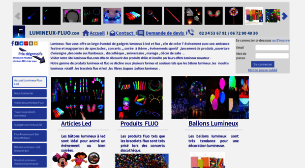 lumineux-fluo.com