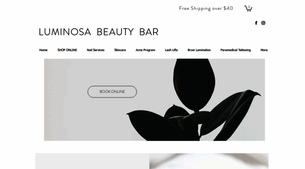 luminosabeautybar.com