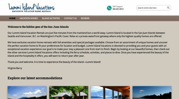 lummiislandvacations.com