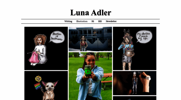 lunaadler.com