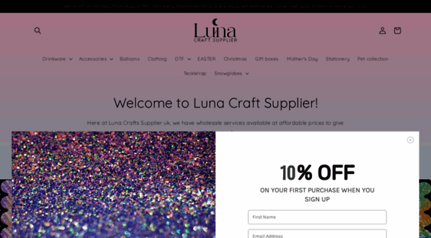 lunacraftsupplieruk.com