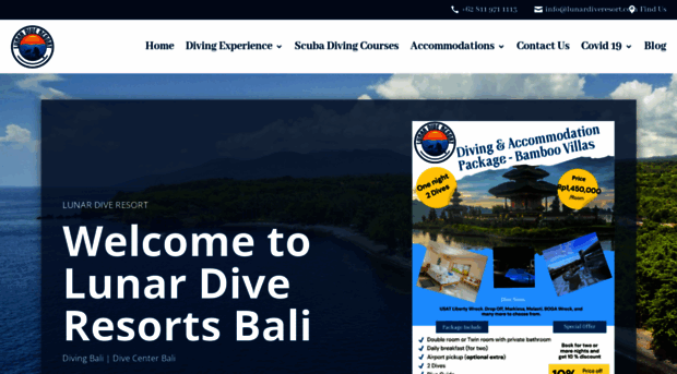 lunardiveresort.com