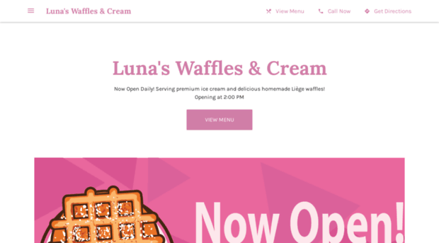 lunaswafflesncream.com