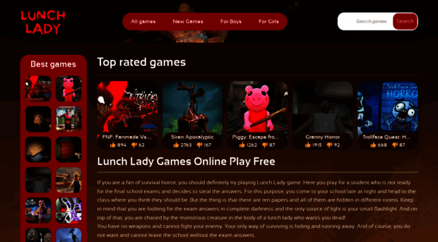 lunchladygame.com