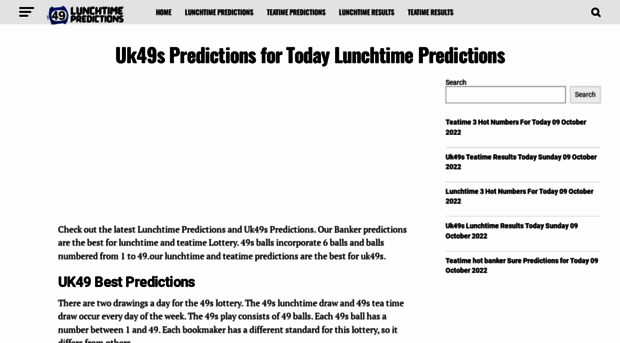 lunchtimepredictions.com