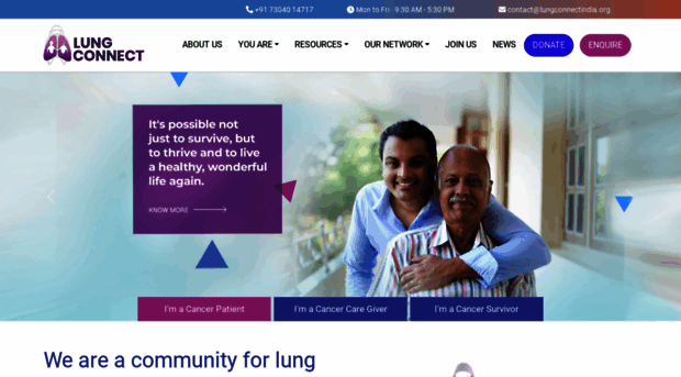 lungconnectindia.org