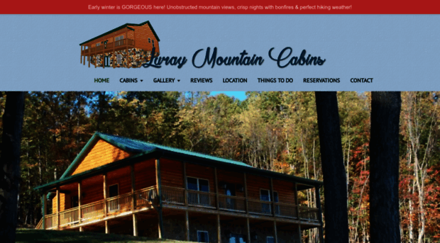 luraymountaincabins.com