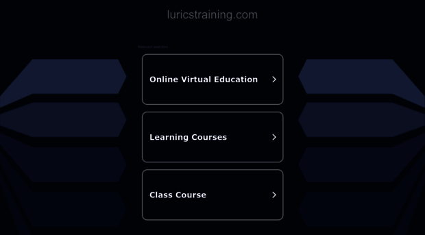 luricstraining.com