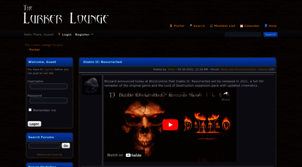 lurkerlounge.com