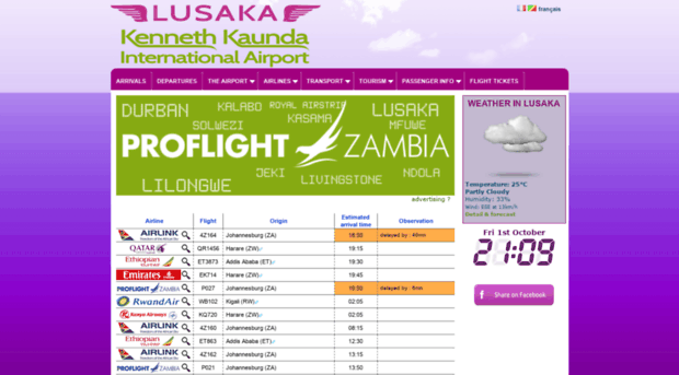 lusaka-airport.com