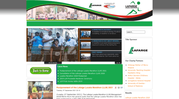 lusakamarathon.com