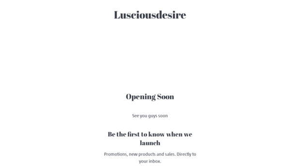 lusciousdesire.com