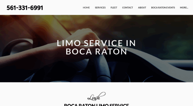 lushbocaratonlimo.com