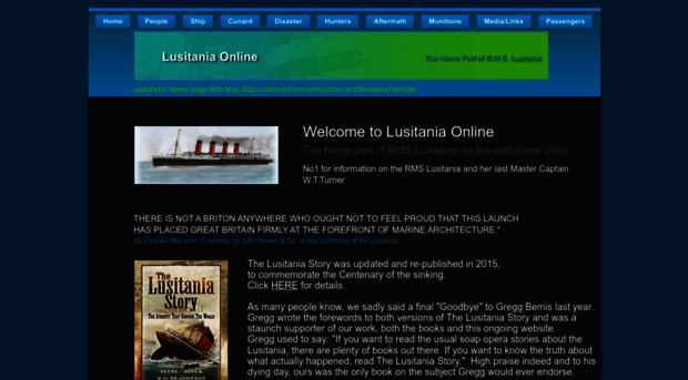 lusitania.net