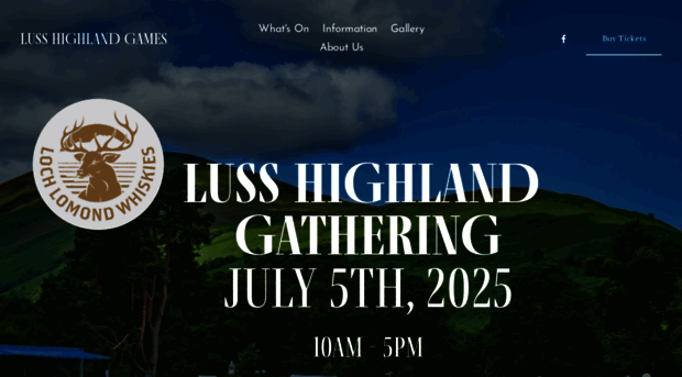 lusshighlandgames.co.uk