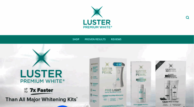 lusterpremiumwhite.com