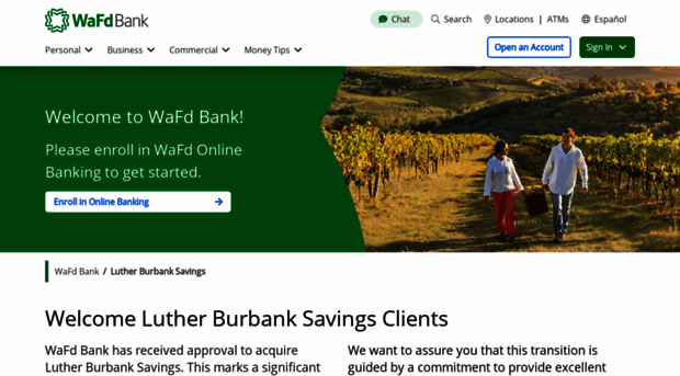 lutherburbanksavings.com