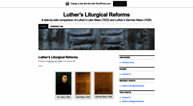 luthersliturgicalreforms.wordpress.com