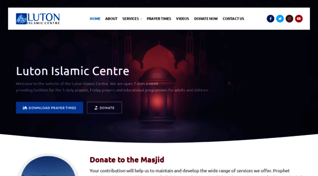 lutonislamiccentre.com