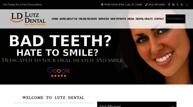 lutzdental.com