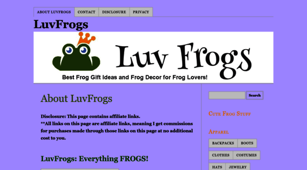 luvfrogs.com