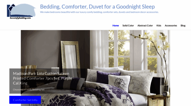 luxcomfybedding.com