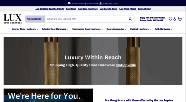 luxdoorhardware.com