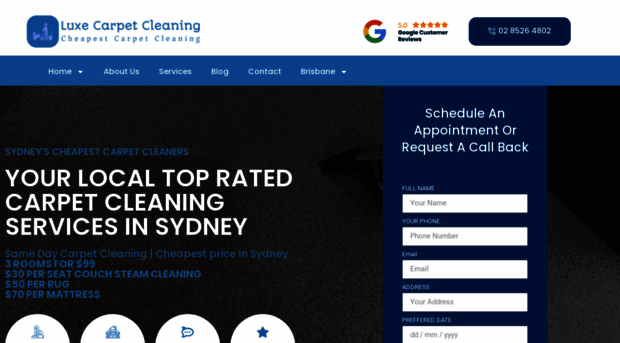 luxecarpetcleaning.com.au