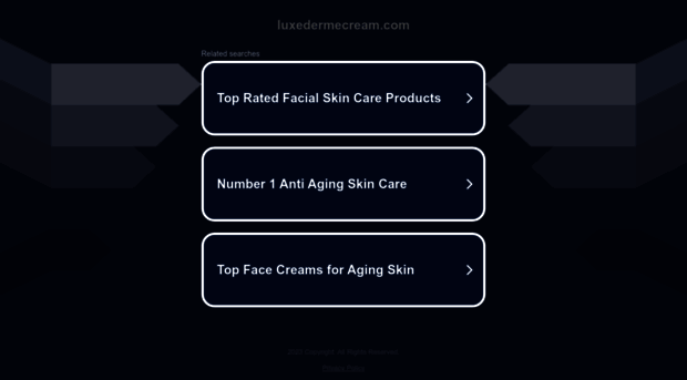 luxedermecream.com