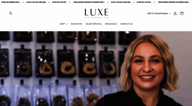 luxehairextensionsandco.com