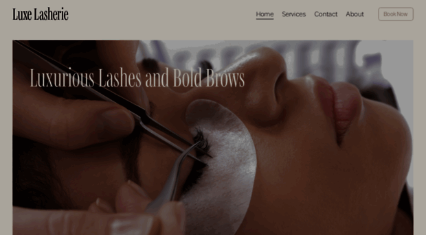 luxelasherie.com