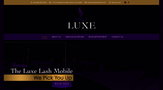 luxelashesatlanta.com