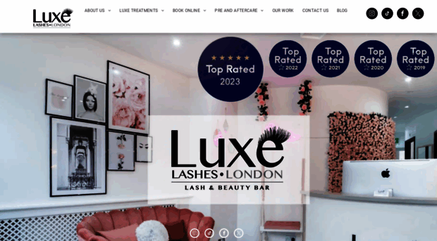 luxelasheslondon.co.uk