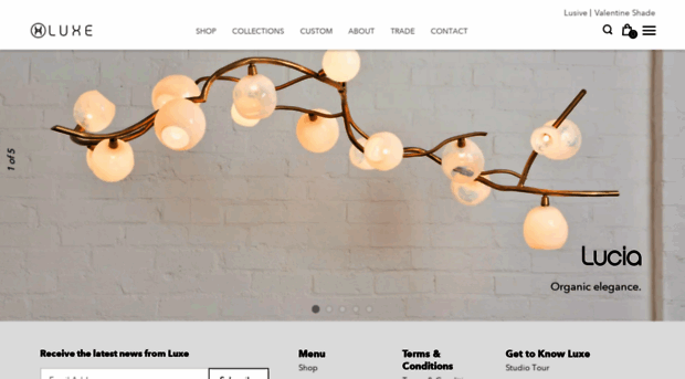 luxelightandhome.com