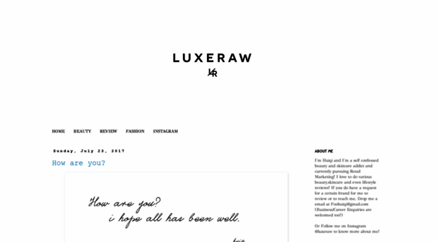 luxeraw.blogspot.com