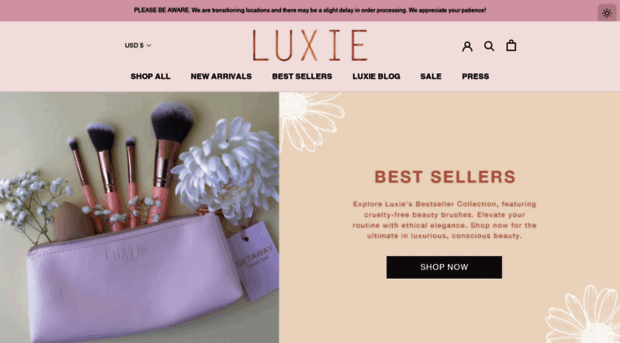 luxiebeauty.com