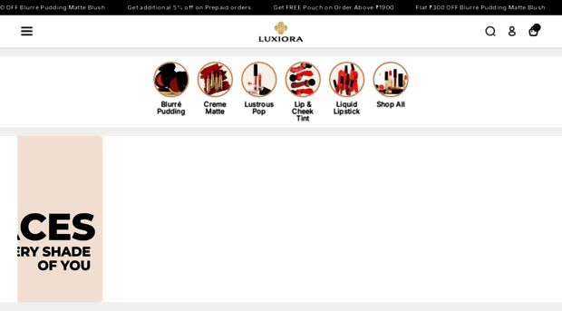 luxioracosmetics.com